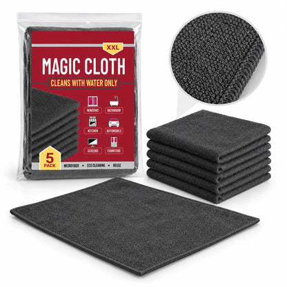 5-Piece Soft Home Cleaning Cloth Set