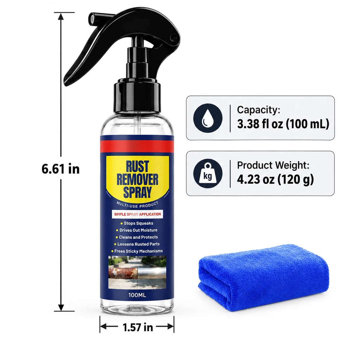 Multi-Purpose Rust Remover Spray